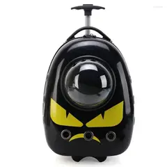 GENERICO - Transportador Para Gato Con Ruedas - Negro