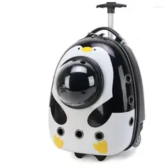 GENERICO - Transportador Para Gato Con Ruedas - Pinguino