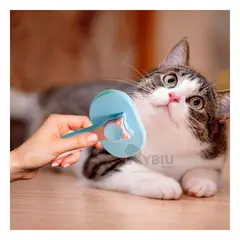 RYBIU IMPORT - Cepillo de Plastico y Acero en Tono Rosado Y+Regalo Agendita