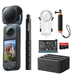 INSTA 360 - Insta360 X4 Paquete de duración de la batería de buceo sigiloso