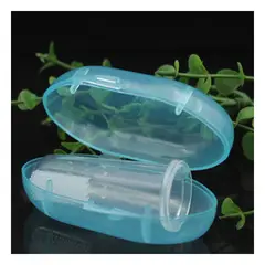 RYBIU IMPORT - Cepillo para Bebe Tipo Dedal Azul Y+Regalo Agendita