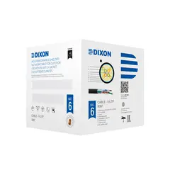 DIXON - Rollo Cable Utp x caja Cat 6 Serie 9067 Exterior 305metros