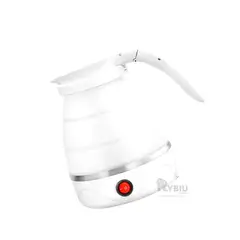 GENERICO - Maquina Hierve Agua 600ml Blanco Y+Regalo Ligas para Peinar