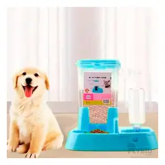 RYBIU IMPORT - Dispensador de Raciones Automatico de Color Celeste