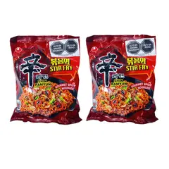 GENERICO - Pack 2u Fideos Ramen Para Sopa Picante 131gr Nongshim