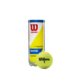 WILSON - Pelota de Tenis Canchas de Altura Championship x3 -