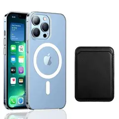 OEM - Carcasa para iPhone 13 Protector Mag Safe Wallet