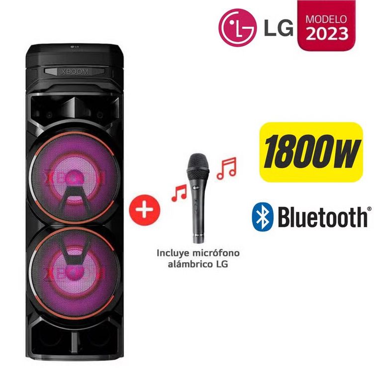 Equipo de Sonido BT XBoom RNC9 + Microfono