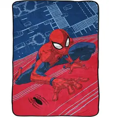 DISNEY - Manta de felpa extra suave Spiderman
