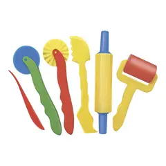 ARTI - Set Herramientas Kit Plastelina 6 unidades