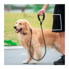 RYBIU IMPORT - Soga Duradera y Resistente Gruesa de 12m Negro