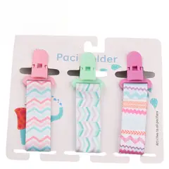 THE BABY SPOT - Pack x 3 un - Sujetadores de chupón para bebé (Morado)