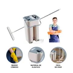 GENERICO - Balde Multifuncional en Color Gris Y+Post-it Adhesivos