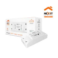 NEXXT SOLUTIONS - Interruptor de relé Wi-Fi inalámbrico Nexxt NHE-R100 2200W Activación por voz