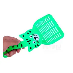 GENERICO - Pala Recogedor de Desechos en Verde Y+Papel de Regalo