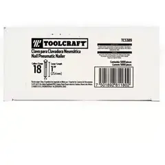 TOOLCRAFT - Clavo 1" calibre 18 clavadora tc5389