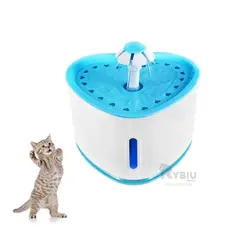 RYBIU IMPORT - Bebedero Resistente de Color Celeste Y+Gift MiniAgenda