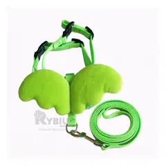 RYBIU IMPORT - Correa para Gatos de Color Verde Y+Stickers