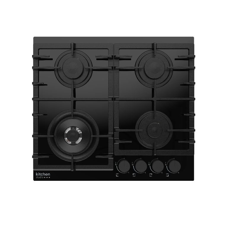 ENCIMERA EMPOTRABLE A GAS KSCG603RX1BRBL - CRISTAL NEGRO - 60CMS
