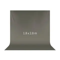 NEEWER - Fondo de tela Negro 1.8x2.8m