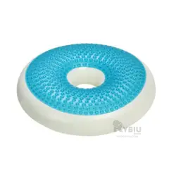 GENERICO - Almohada Firme para Postura con Funda Negra Y+Gift Stickers