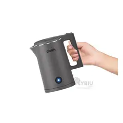 RYBIU IMPORT - Tetera Automatica de 1800ml en Plomo Y+Banderitas Adhesivas