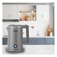 GENERICO - Jarra Electrica de 1800ml de Capacidad en Color Plomo