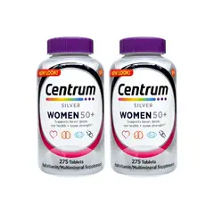CENTRUM - Silver Women 50+ Multivitaminico 275 Tabletas 2 Unidades