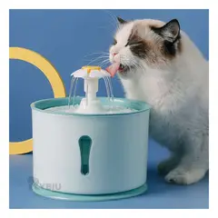 GENERICO - Fuente de Agua Circular Pet de Plastico de Color Verde
