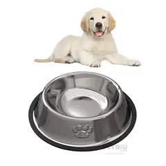 RYBIU IMPORT - Recipiente para Canino Portable de Talla XS Y+Gift Stickers