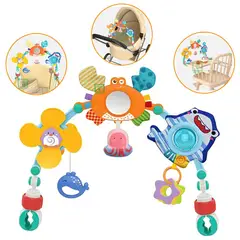 HUANGER - Arco Sonajero con Sonidos y Texturas Multifuncional HE0315