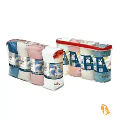 CASATEX - PACK DE 4 SABANAS AJUSTABLES TAMAÑO 2 PLAZAS