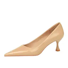 SHANDIAN - Zapato Formal Mujer Beige