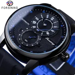 FORSINING - Reloj Mecanico Automatico GMT1203 Azul