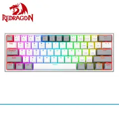 REDRAGON - Teclado FIZZ PRO Wireless Spanish K616-RGB-GW WHITEGREY
