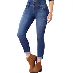 T&T - Jean Nuez TYT Descubre el Encanto del Tiro Alto y la Silueta Push Up