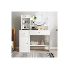 TU MESITA - Tocador Vintage Kari Blanco 120cm