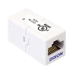 DIXON - Acoplador RJ-45 Cat 5e JE315A-CEWH DIXONl