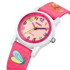SKMEI - Reloj 2157 Rosado Mariposa_.