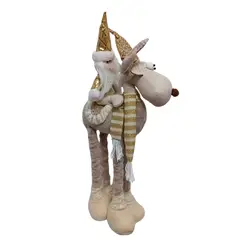 GENERICO - Patilargos Reno con papá Noel