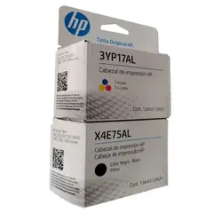 HP - Kit Cabezal X4E75AL 3YP17AL Negro Tricolor