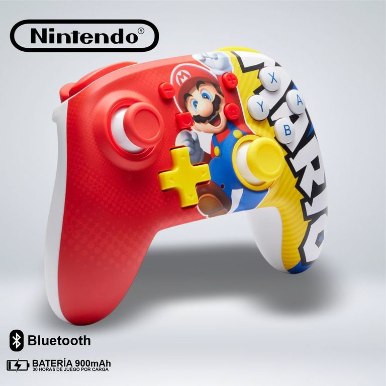 MANDO SWITCH POWER A CONTROLLER MARIO VICTORY WIRELESS