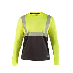 HARDWORK - POLERA REFLECTIVA HW FLUOR MANGA LARGA