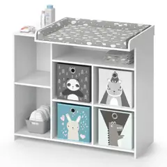 GENERATIONS - Comoda Cambiador de Bebe Uriel Blanco Petrox Home