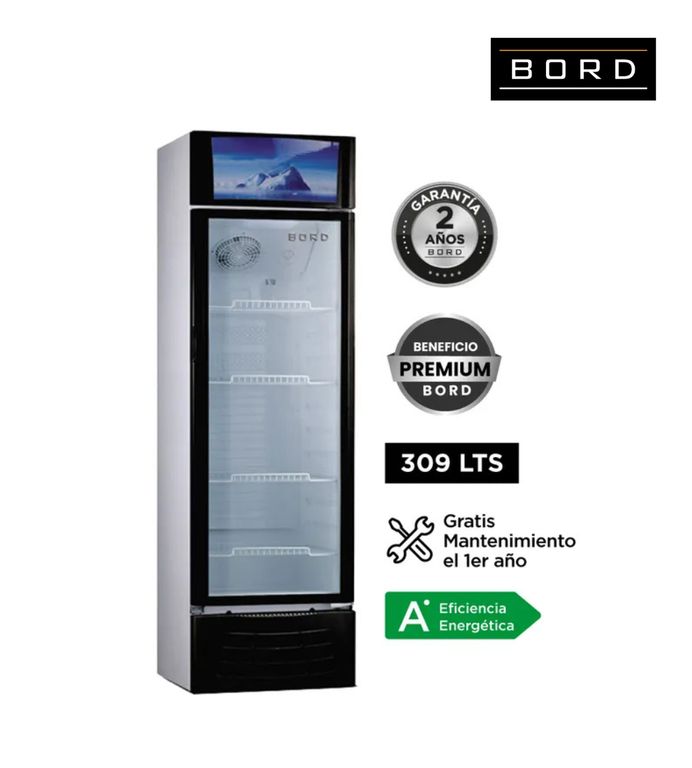 Vitrina exhibidora EX309-M 309 lt