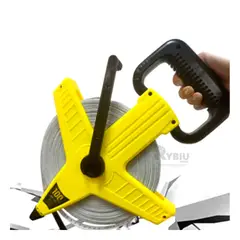 RYBIU IMPORT - Wincha para Mediciones Precisas Amarillo Y+Regalo Stickers