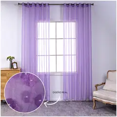 INSPIRA MARKET - Cortina de sala elegante 140 X 240 cm SET