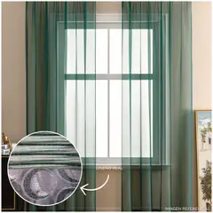 INSPIRA - Cortina de sala elegante 140 X 240 cm SET