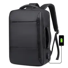GENERICO - Mochila Impermeable Frontal USB Resistente_.