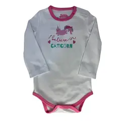 GENERICO - Body De Bebé Algodón Talla 1